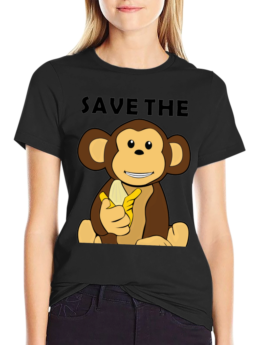 Save The Monkeys Graphic Tee