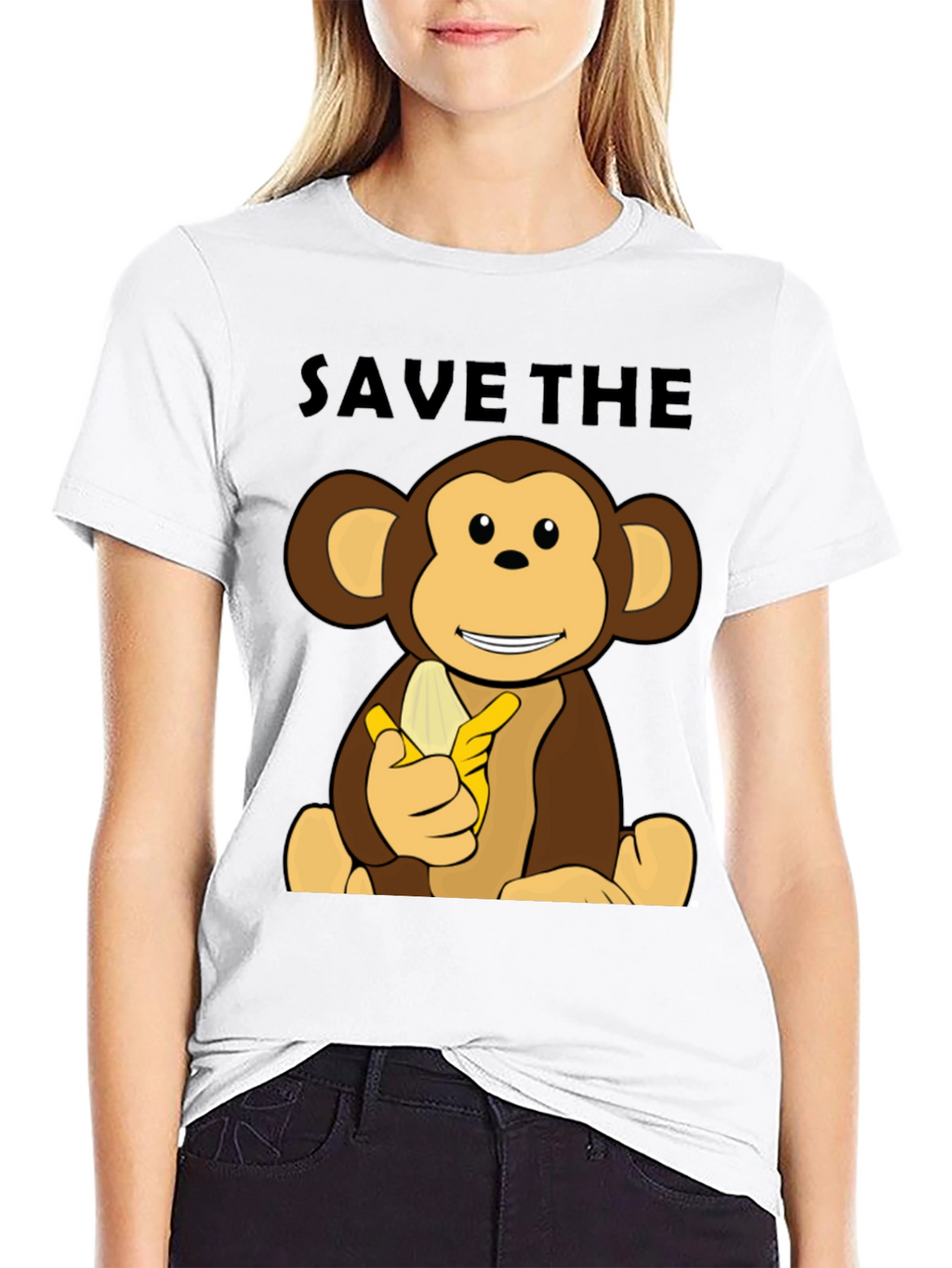 Save The Monkeys Graphic Tee