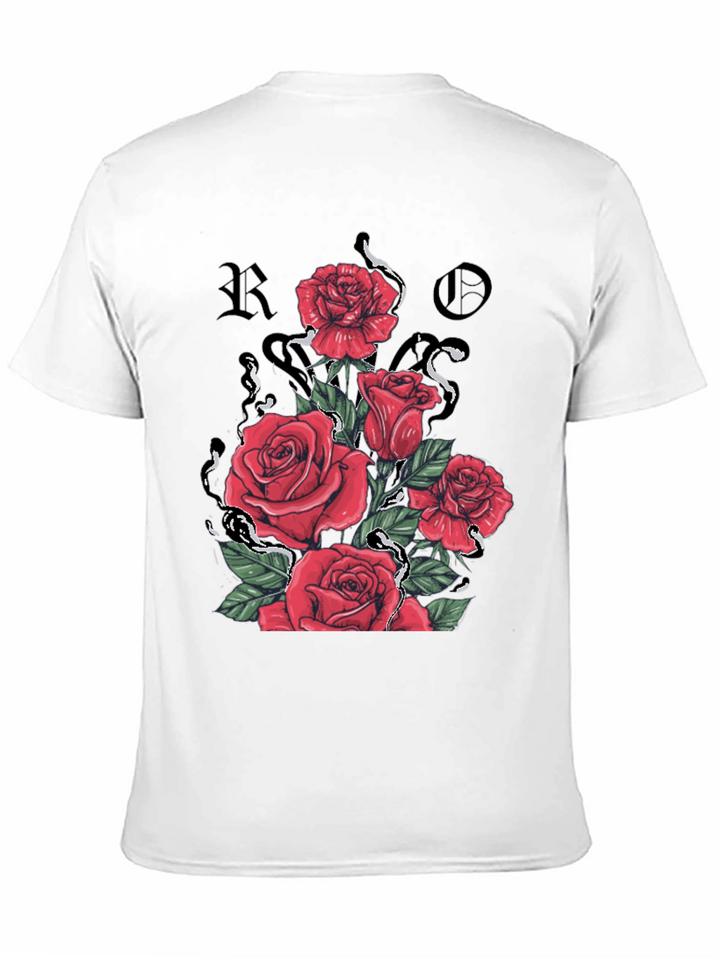 Gothic Roses Graphic Tee