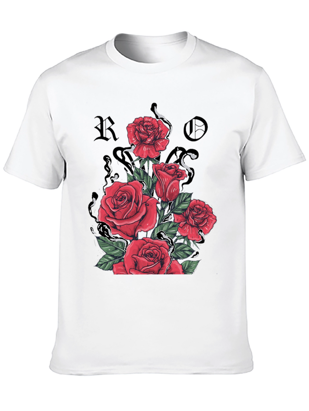 Gothic Roses Graphic Tee