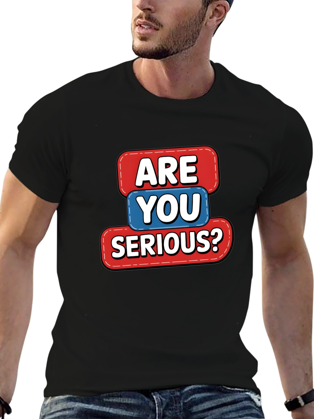 Funny Are You Serious? Graphic Tee