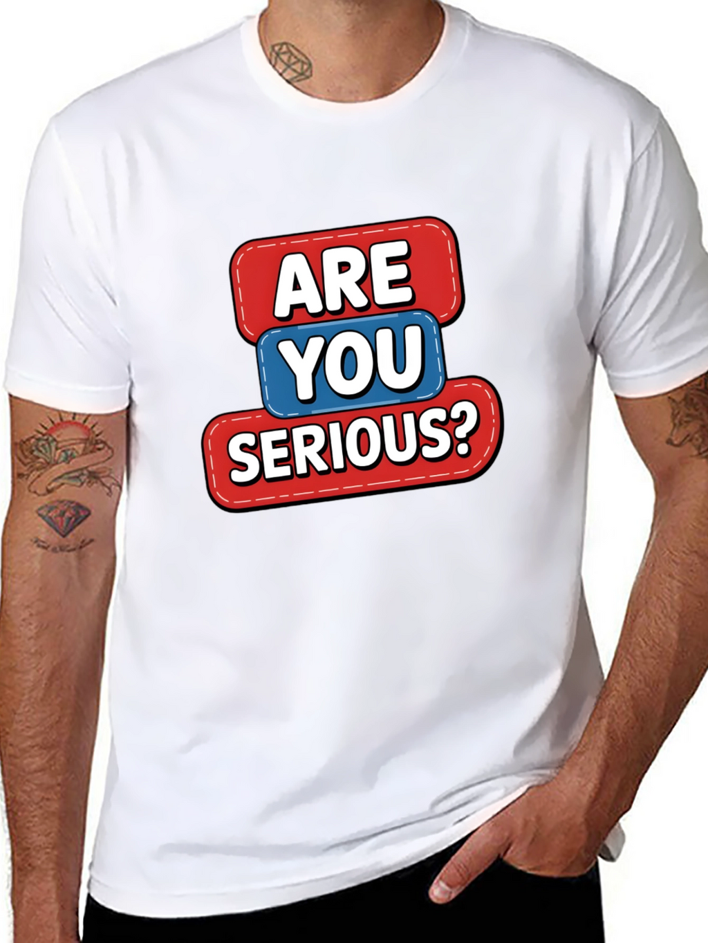 Funny Are You Serious? Graphic Tee