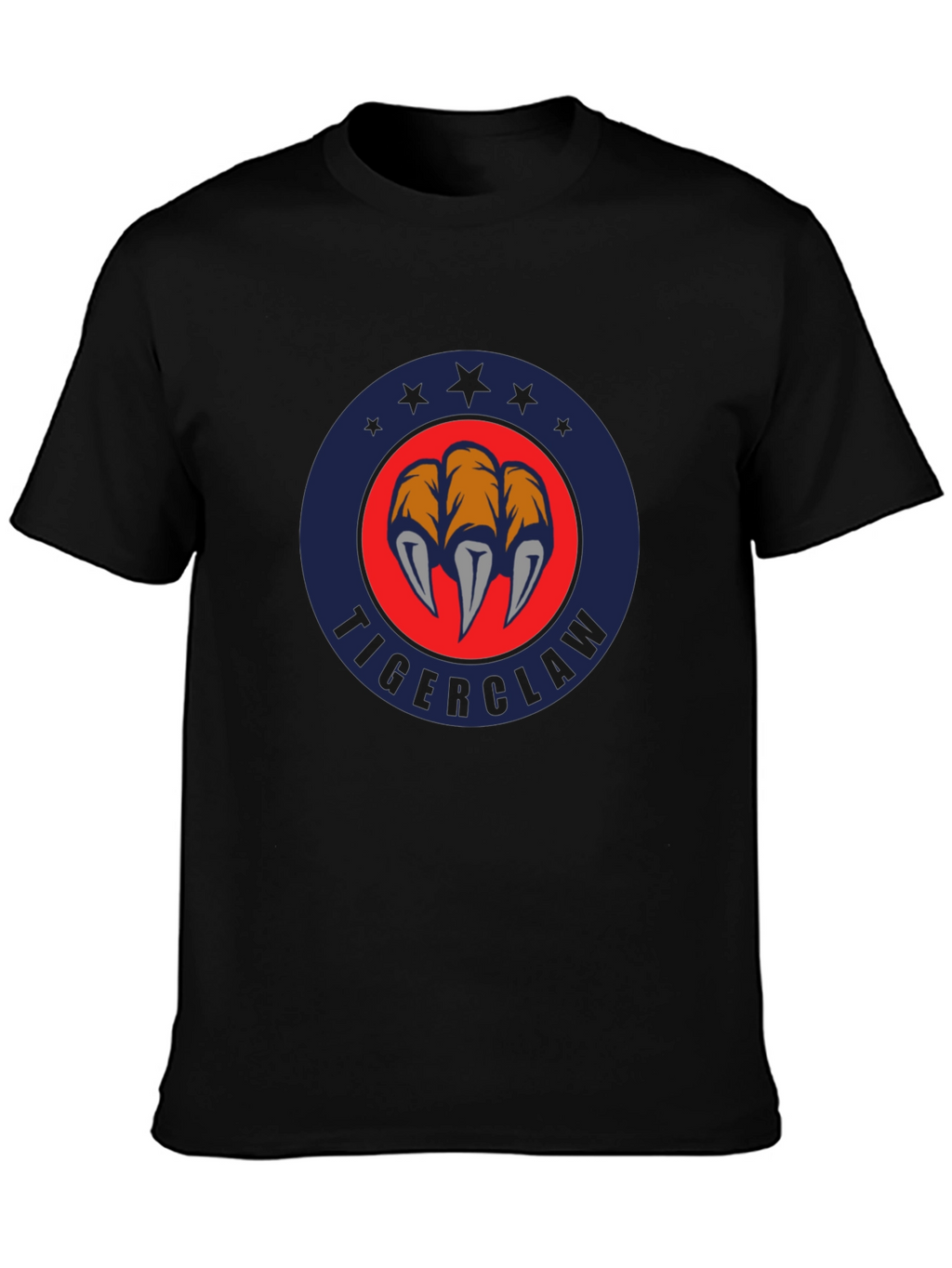Tigerclaw Emblem Black T-Shirt