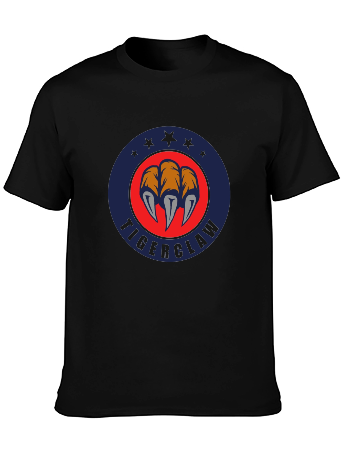 Tigerclaw Emblem Black T-Shirt