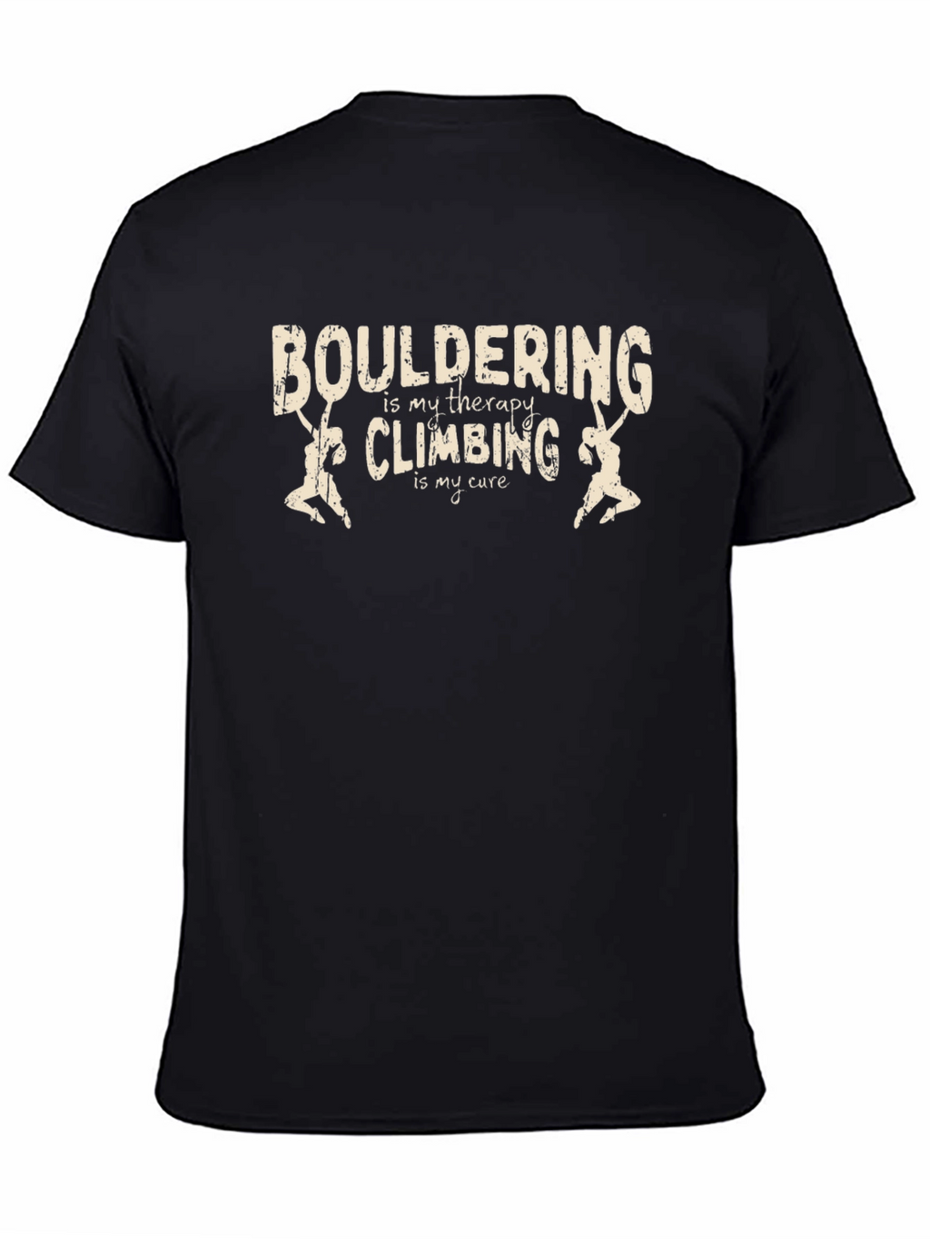 Bouldering Therapy Climbing Cure T-Shirt