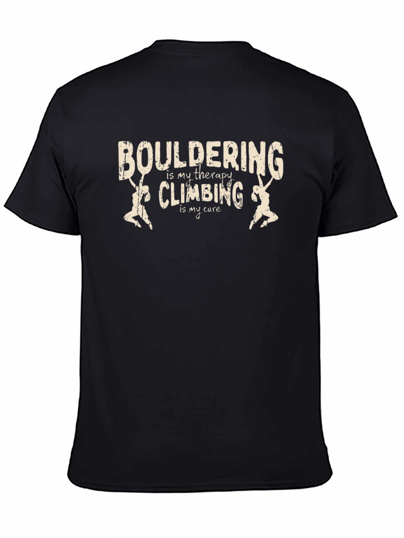 Bouldering Therapy Climbing Cure T-Shirt