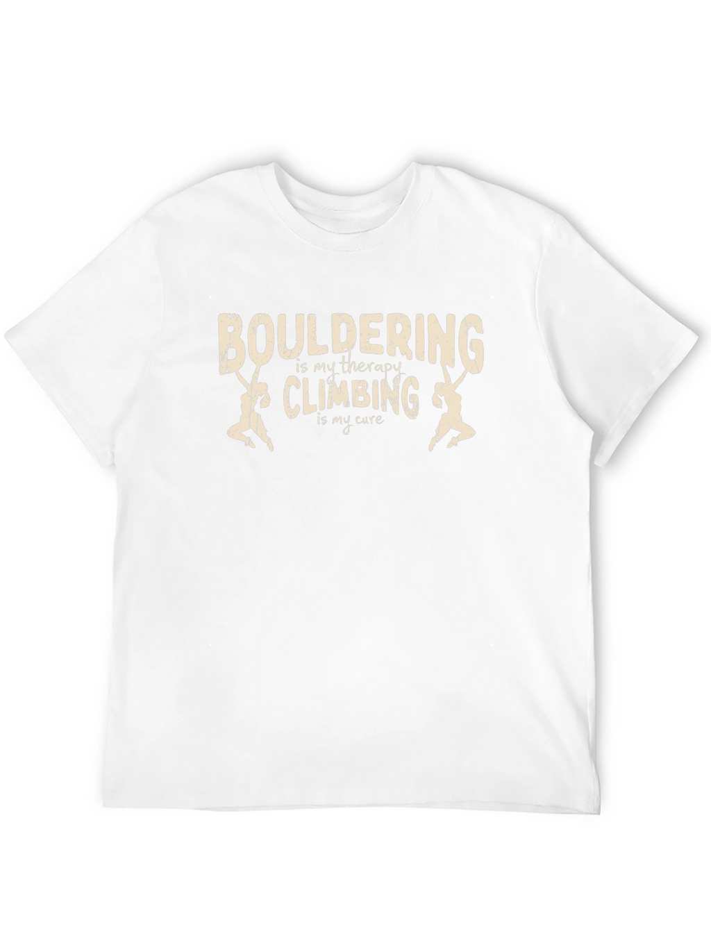 Bouldering Therapy Climbing Cure T-Shirt