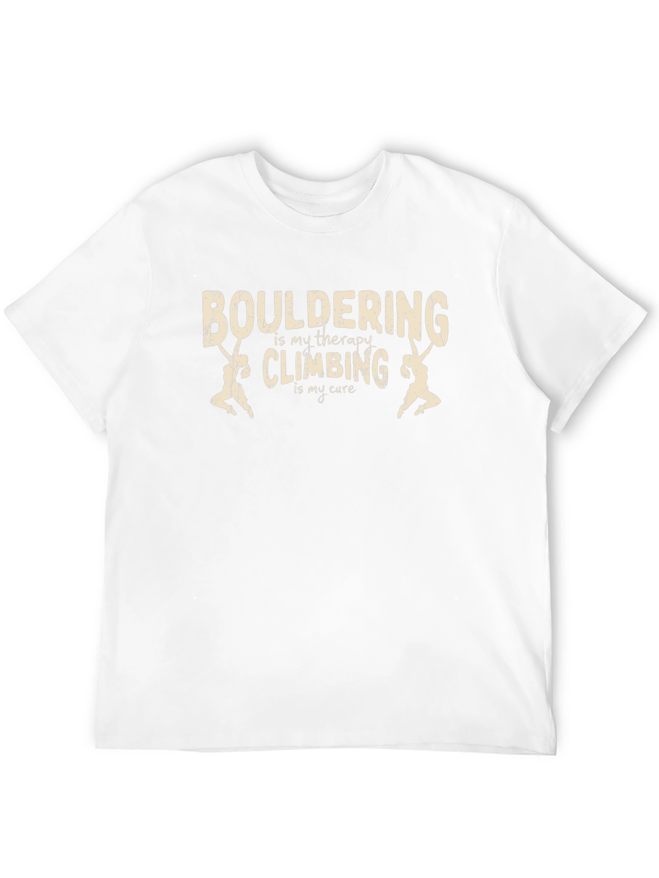 Bouldering Therapy Climbing Cure T-Shirt