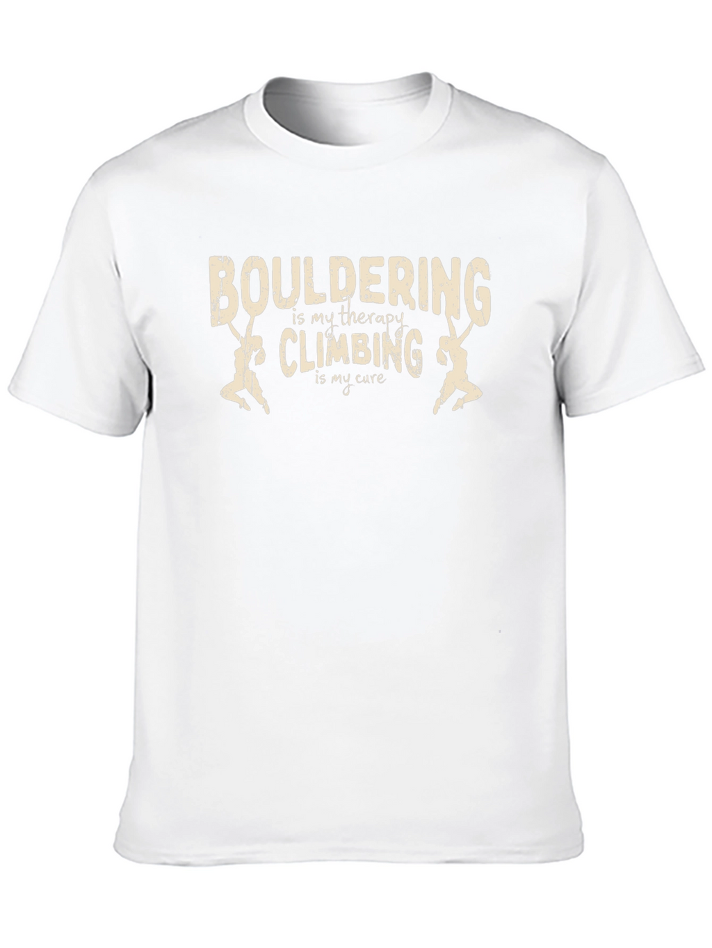 Bouldering Therapy Climbing Cure T-Shirt