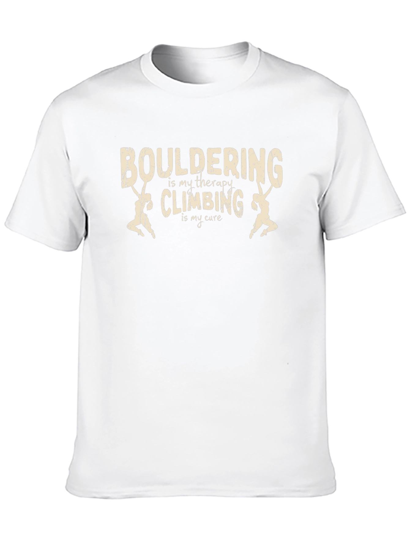 Bouldering Therapy Climbing Cure T-Shirt