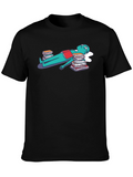 Bookworm Tee - Literary Humor Graphic T-Shirt