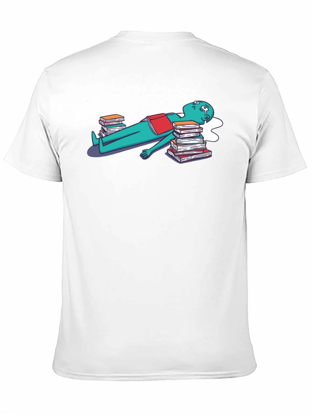Bookworm Tee - Literary Humor Graphic T-Shirt