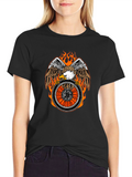 Eagle & Wheel Graphic Tee