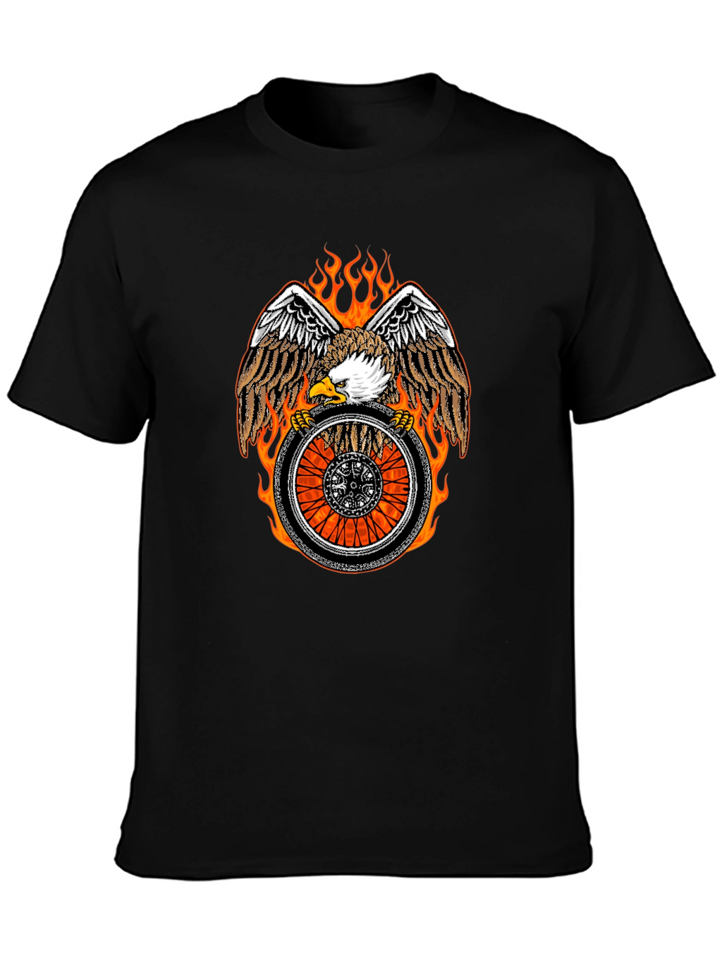 Eagle & Wheel Graphic Tee