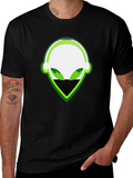 Alien DJ Graphic Tee - Black