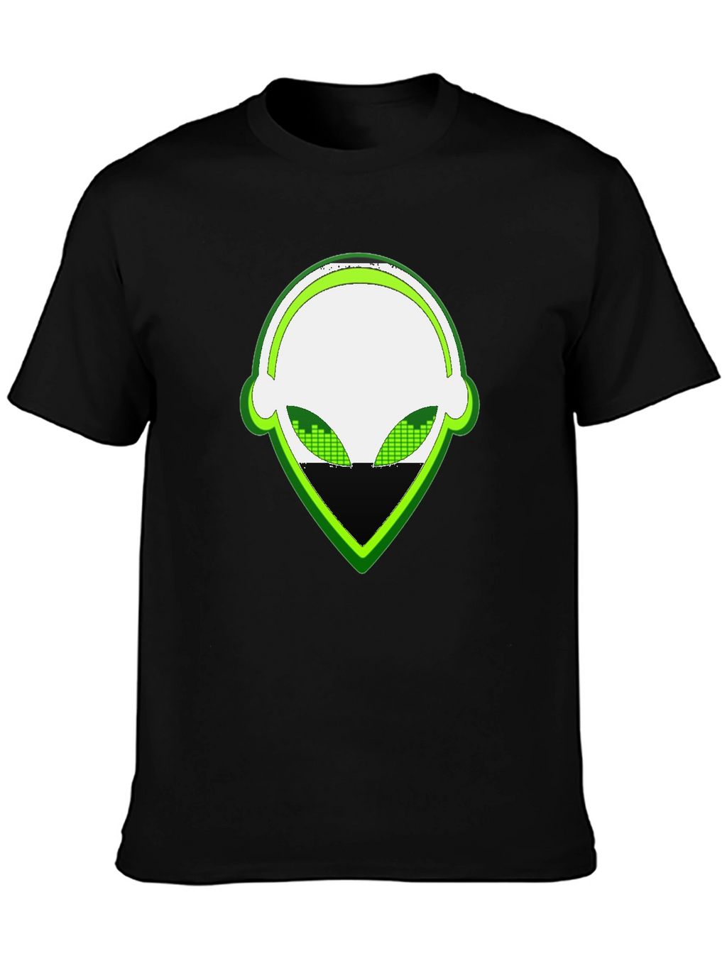 Alien DJ Graphic Tee - Black