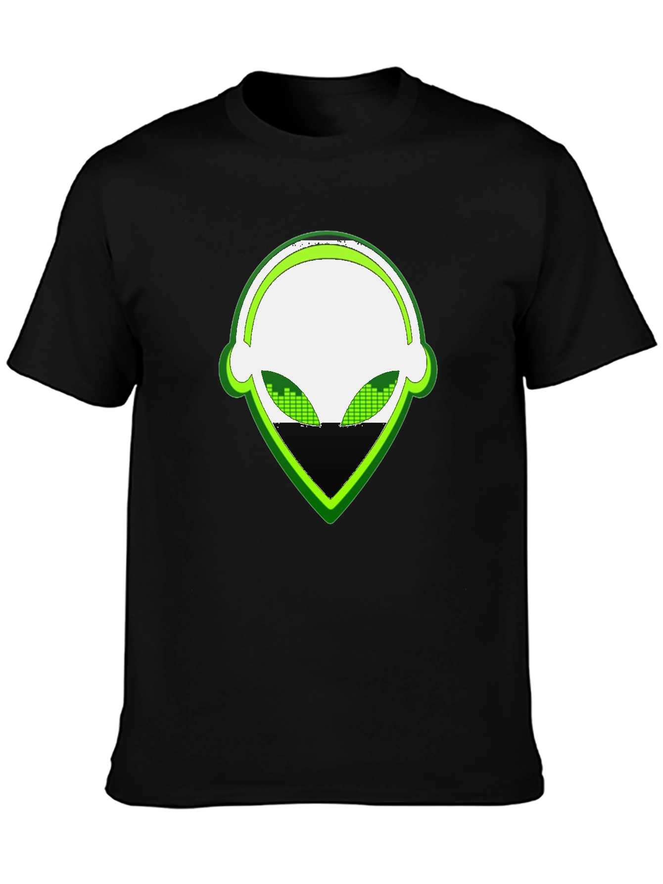 Alien DJ Graphic Tee - Black