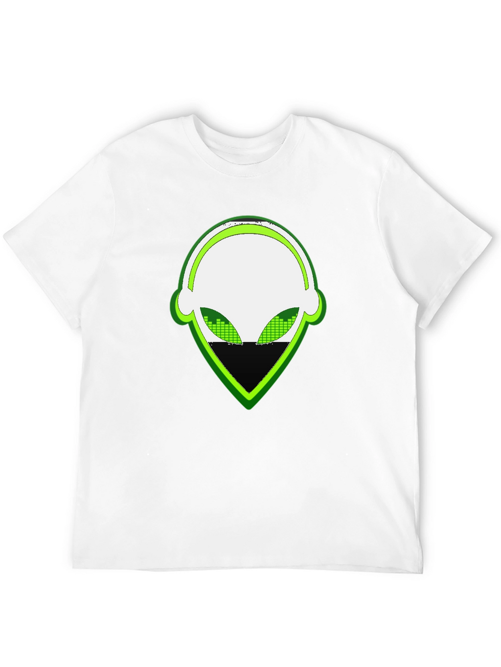Alien DJ Graphic Tee - Black