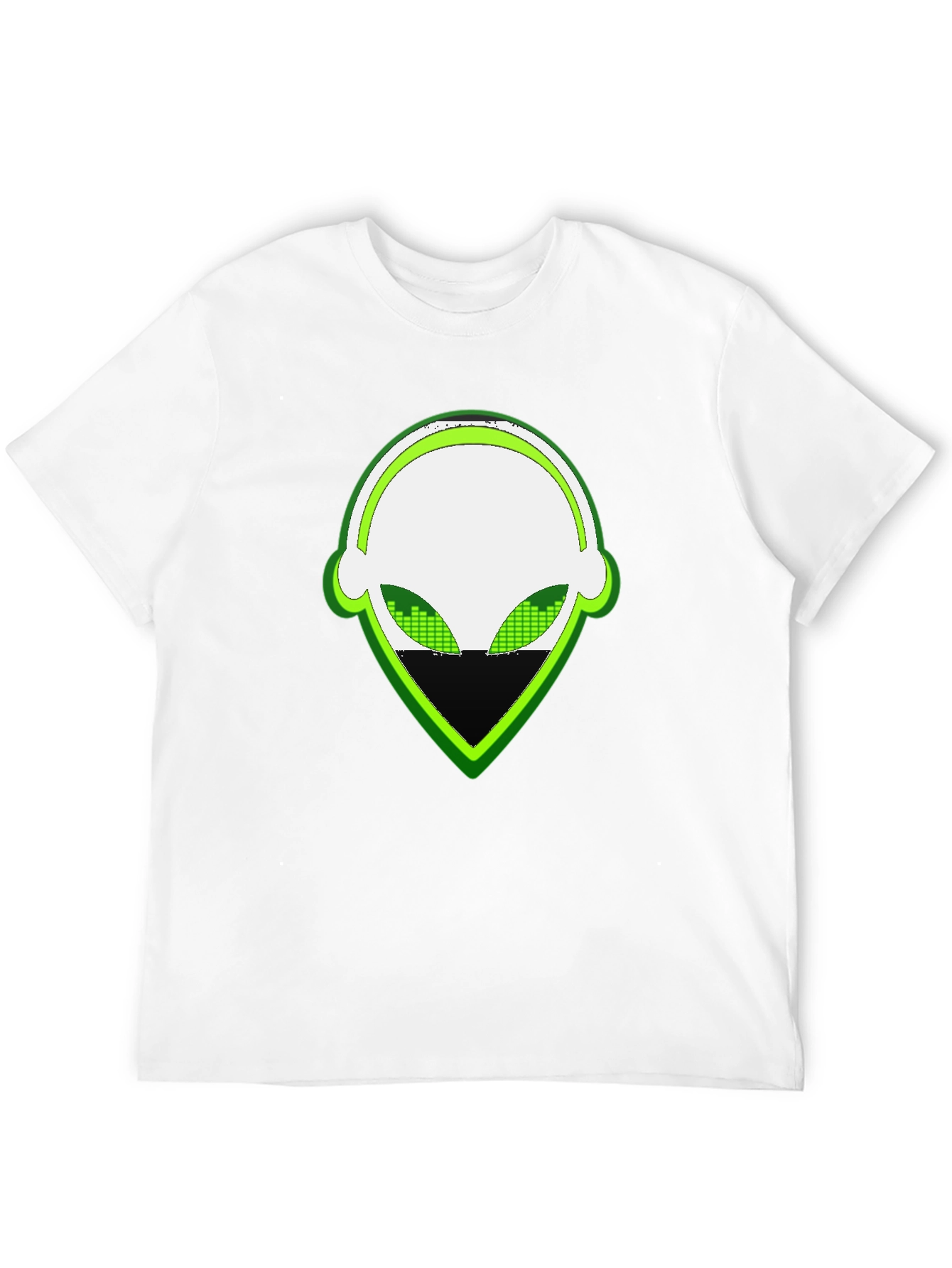 Alien DJ Graphic Tee - Black
