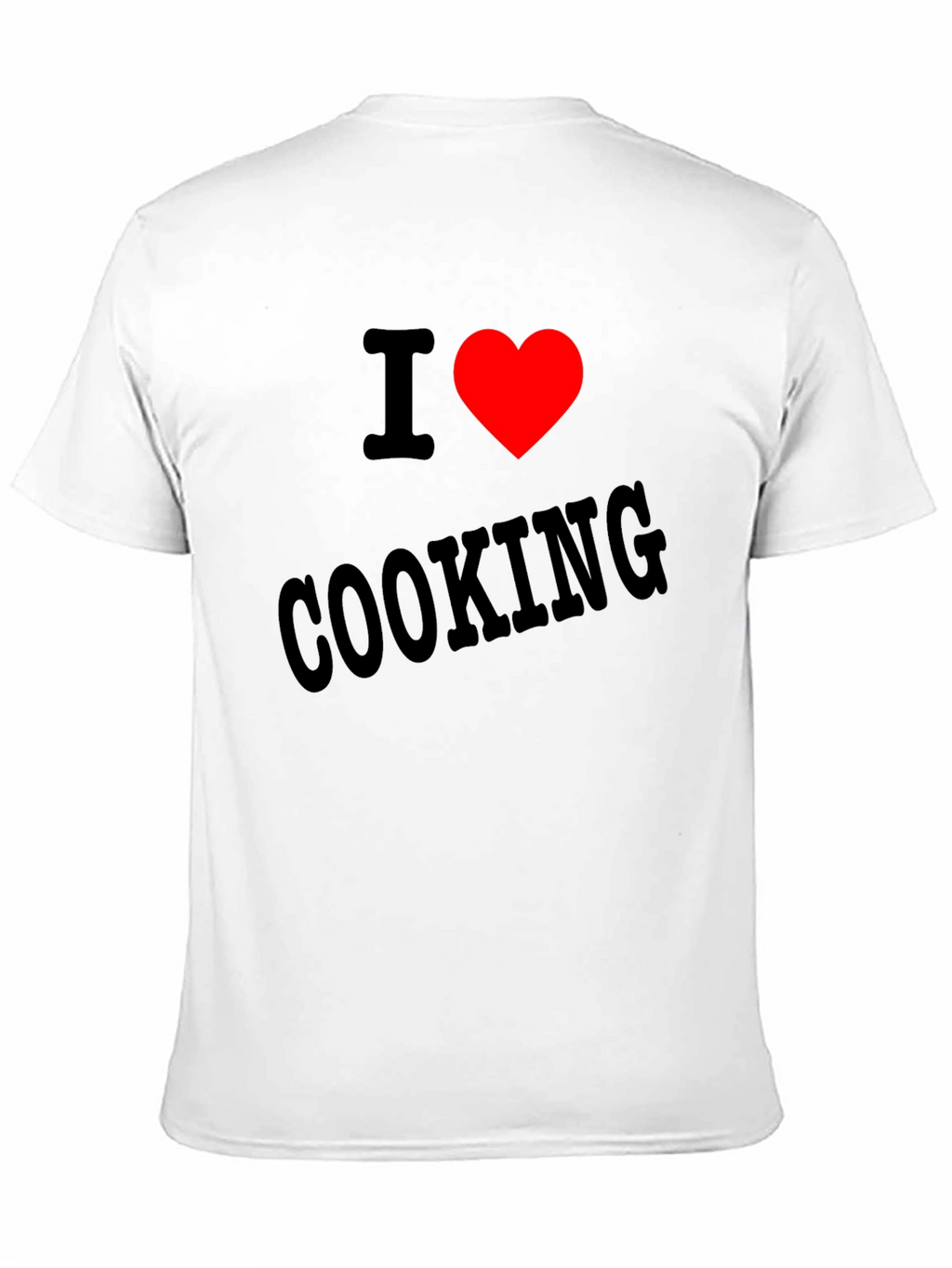 I Heart Cooking Black T-Shirt
