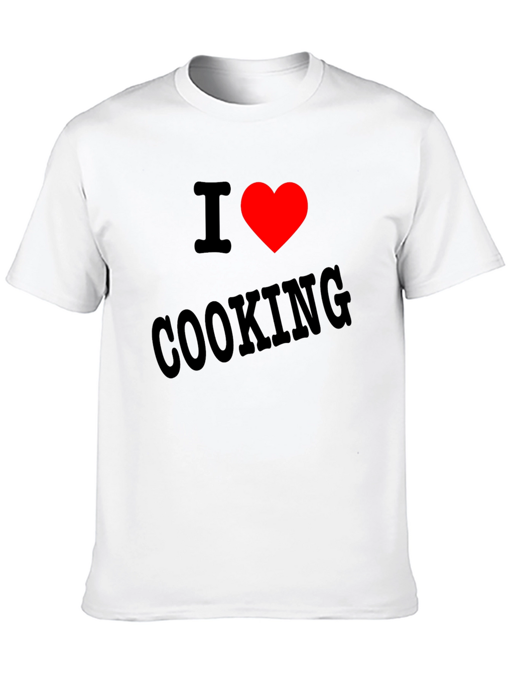 I Heart Cooking Black T-Shirt