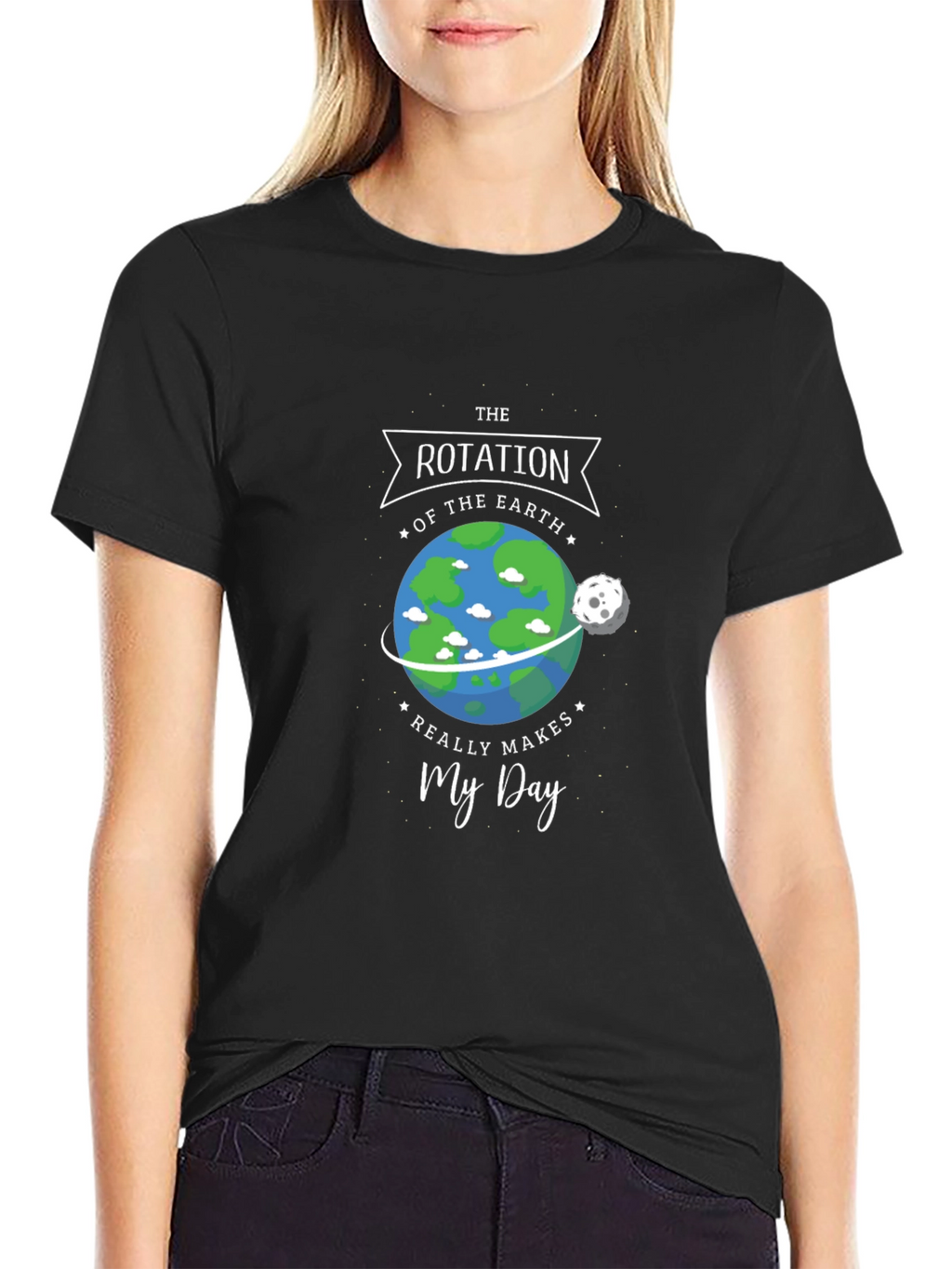 Earth Rotation Makes My Day Graphic Tee