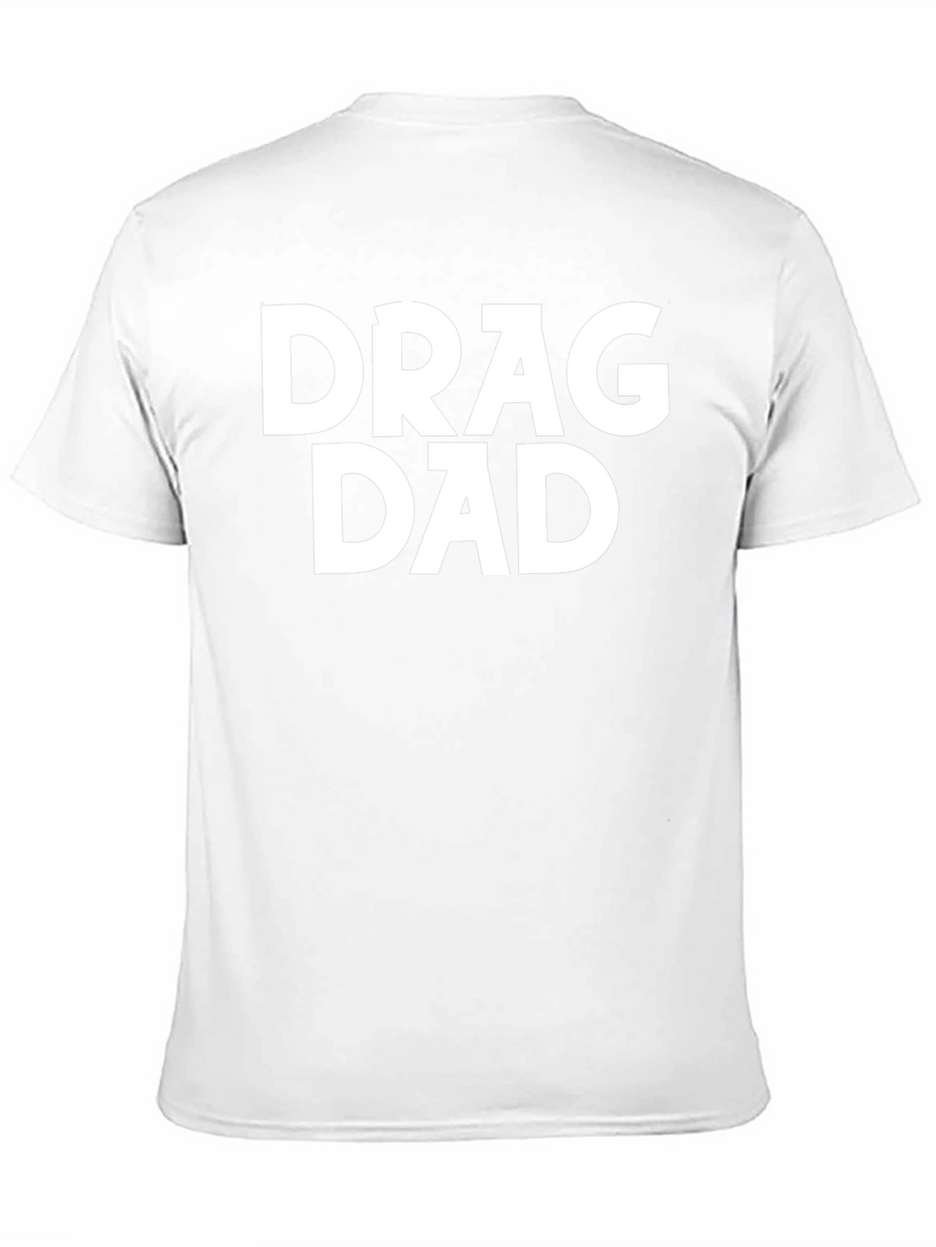 Drag Dad Black Graphic T-Shirt
