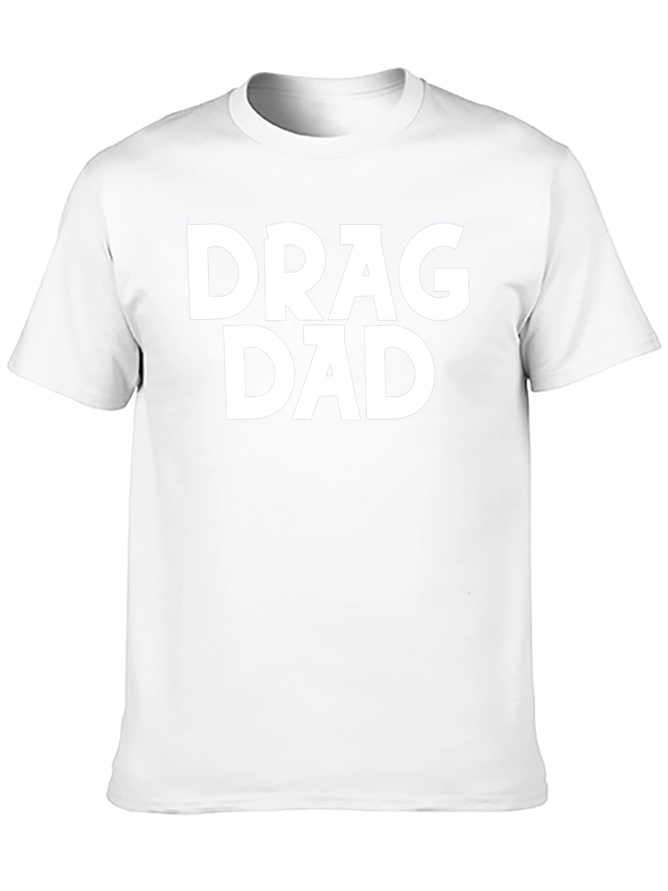 Drag Dad Black Graphic T-Shirt