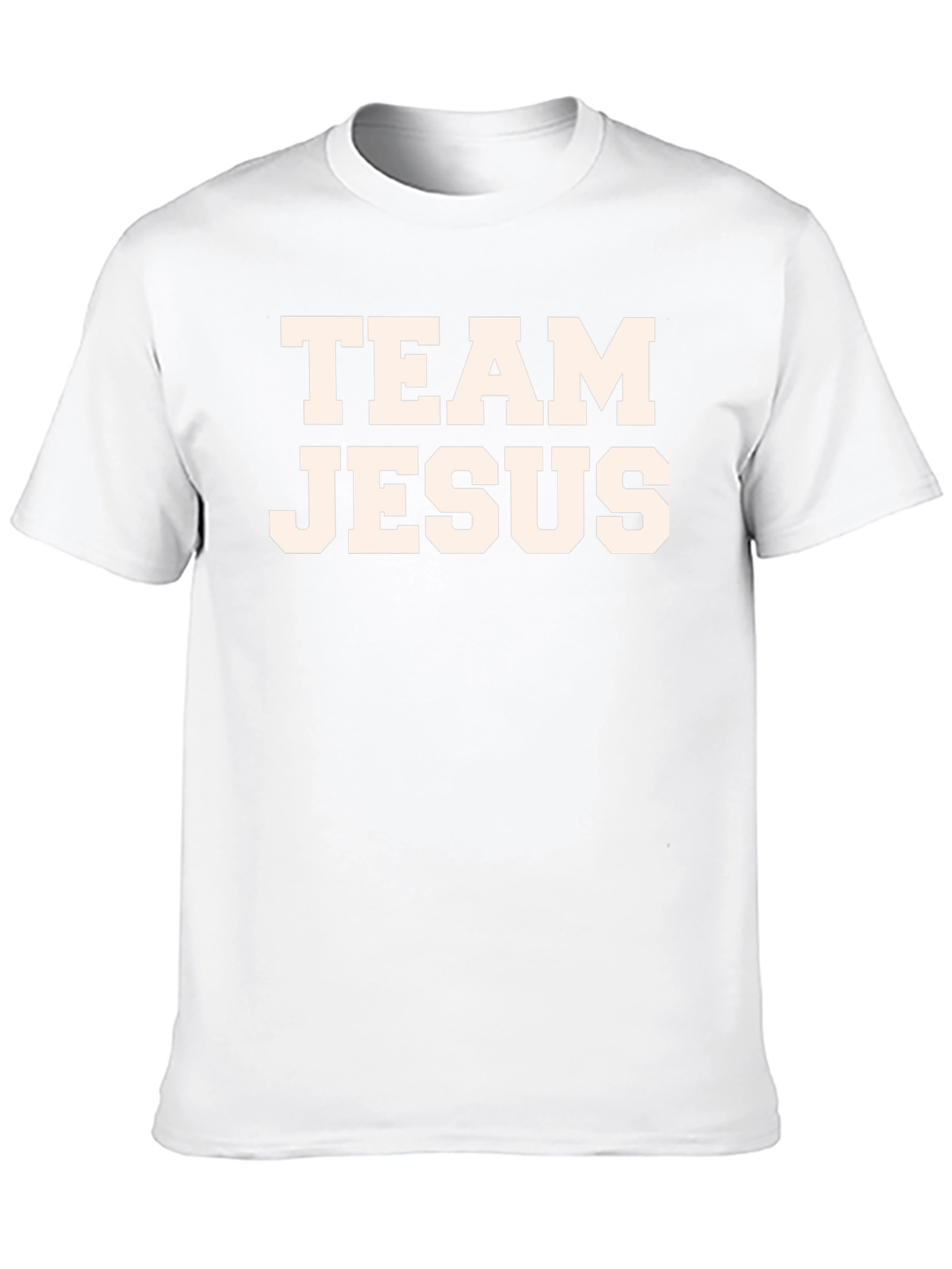 Team Jesus Black T-Shirt - Faith Based Apparel