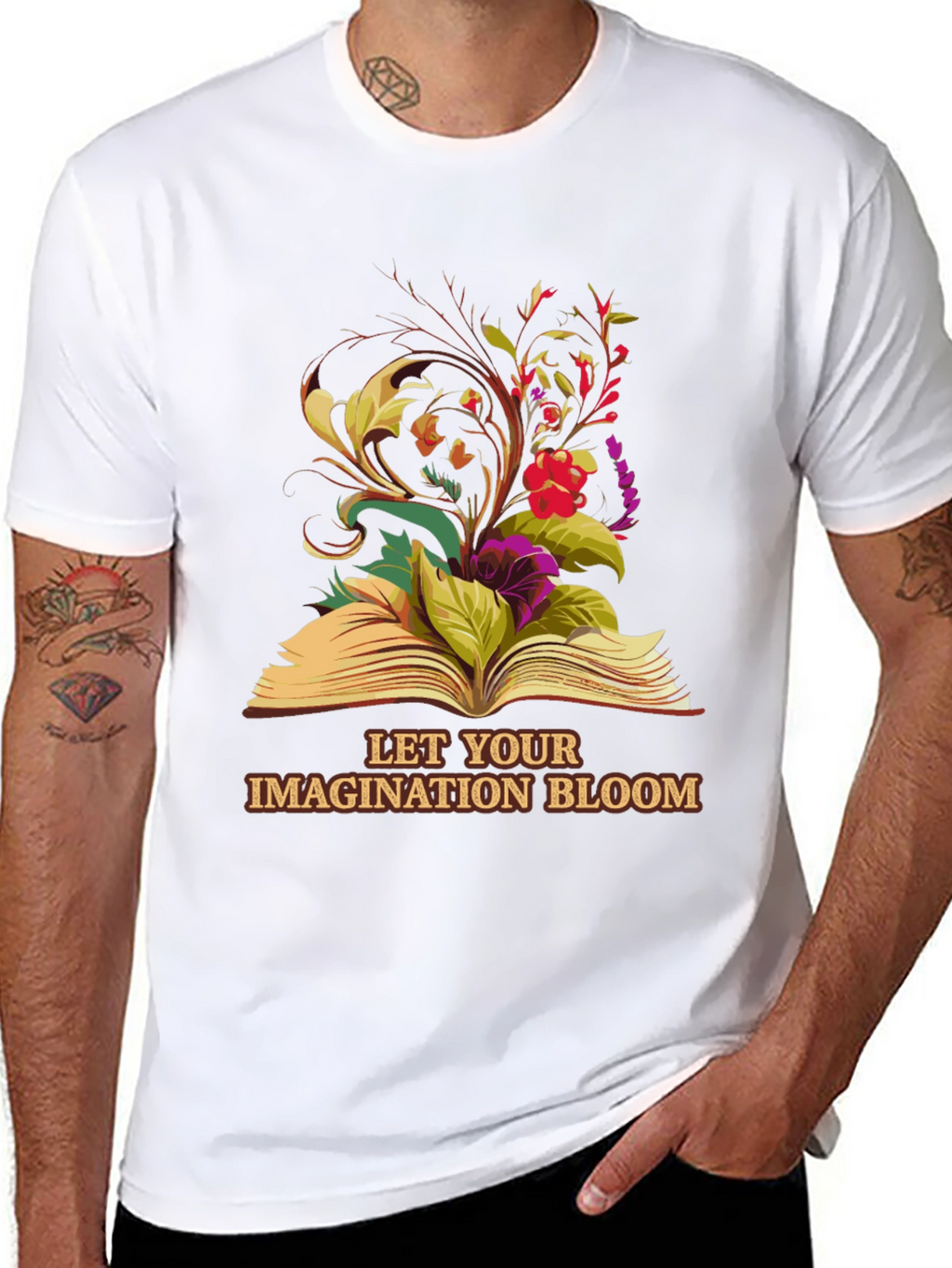 Imagination Bloom Graphic Tee - Unisex