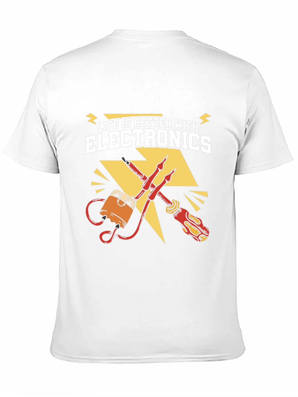 Life is Better with Electronics Graphic T-Shirt