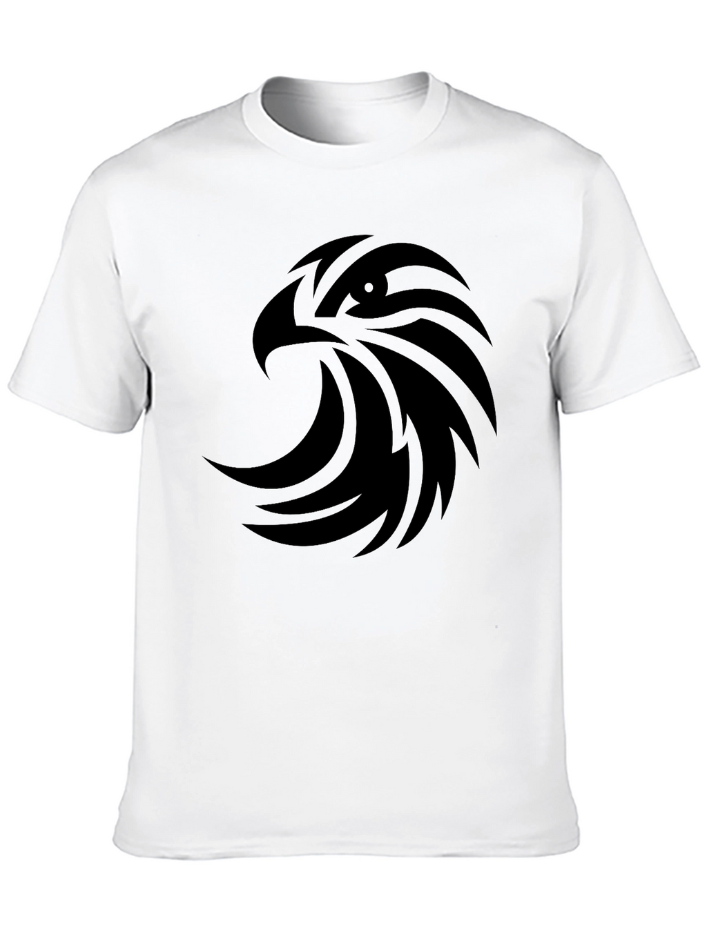 Black Eagle Graphic Tee - Mens Casual Style