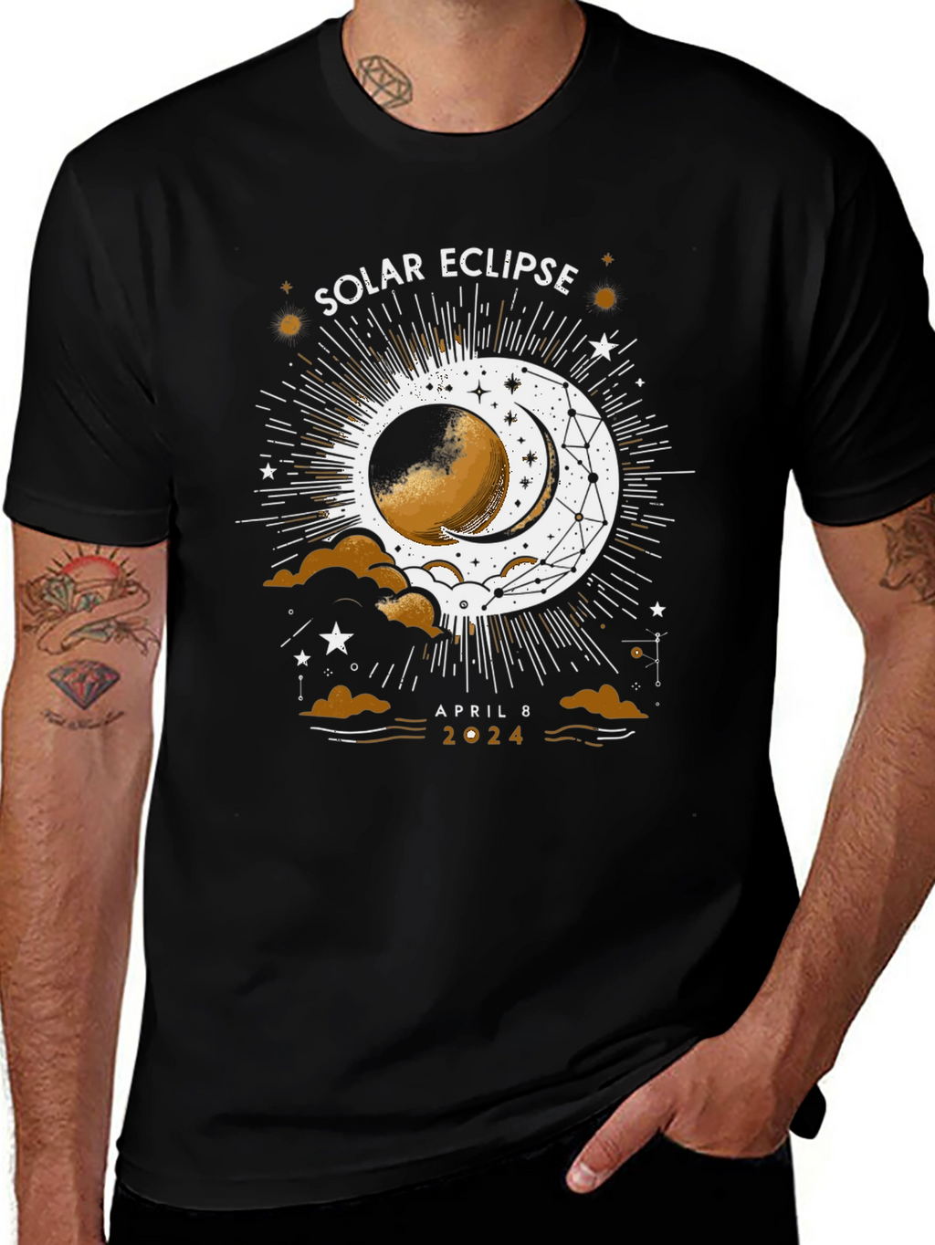 Solar Eclipse April 8 2024 T-Shirt