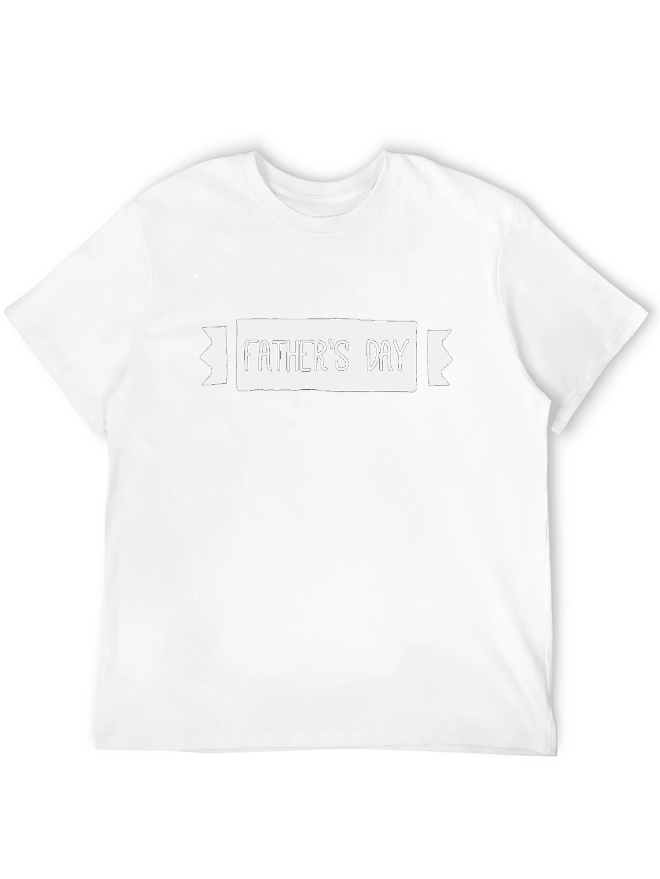 Fathers Day Graphic Tee - Black