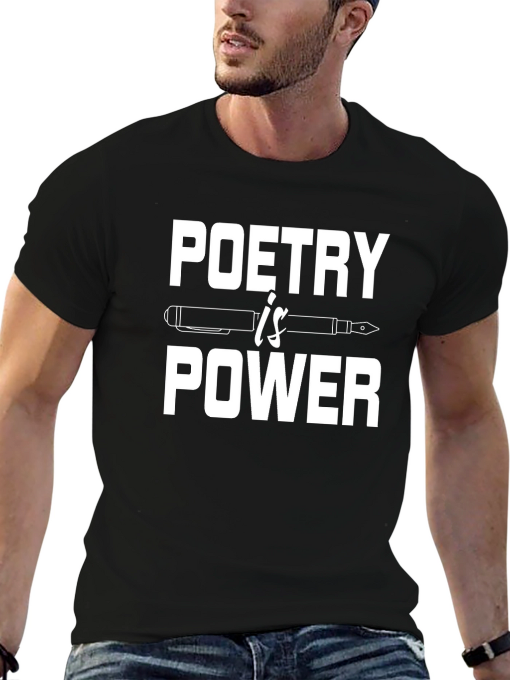 Poetry is Power Graphic Tee