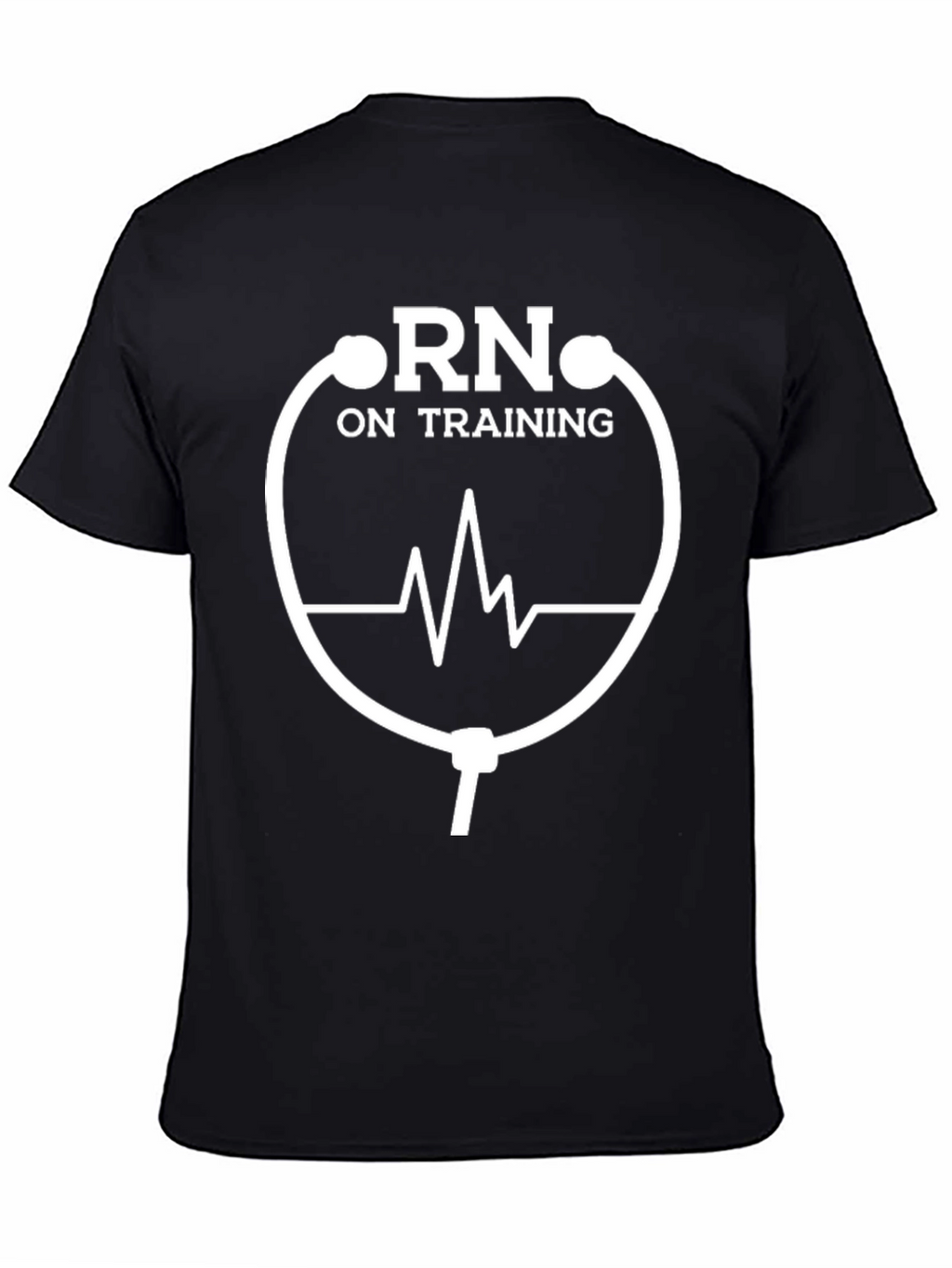 RN On Training Stethoscope Design Tee