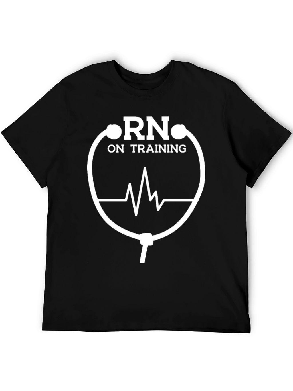 RN On Training Stethoscope Design Tee