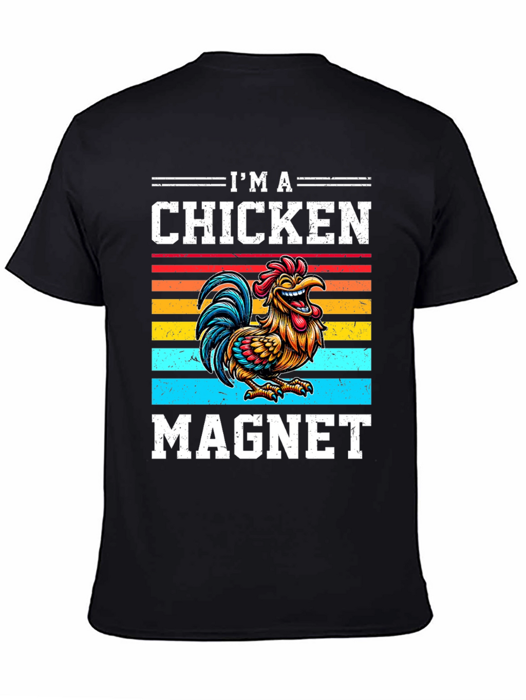 Im a Chicken Magnet Graphic T-Shirt