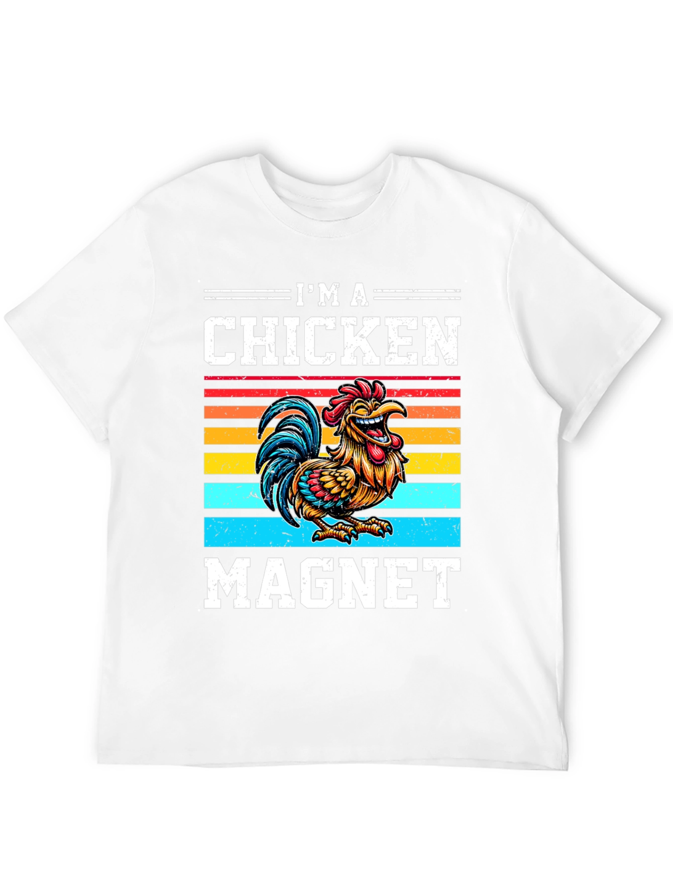 Im a Chicken Magnet Graphic T-Shirt