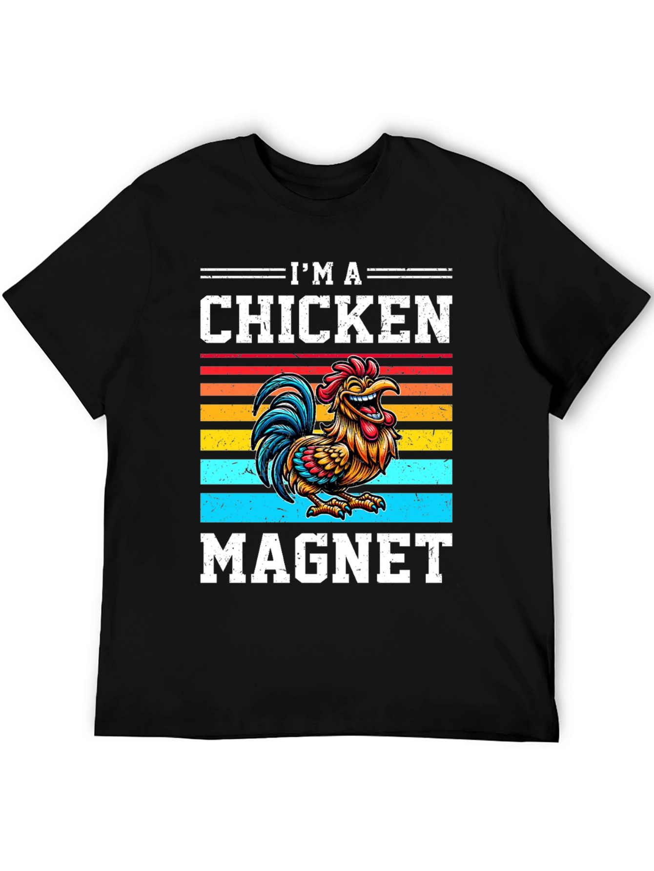 Im a Chicken Magnet Graphic T-Shirt