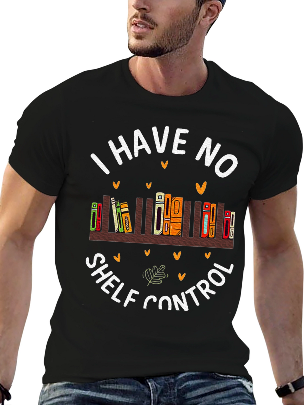 I Have No Shelf Control Book Lover T-Shirt
