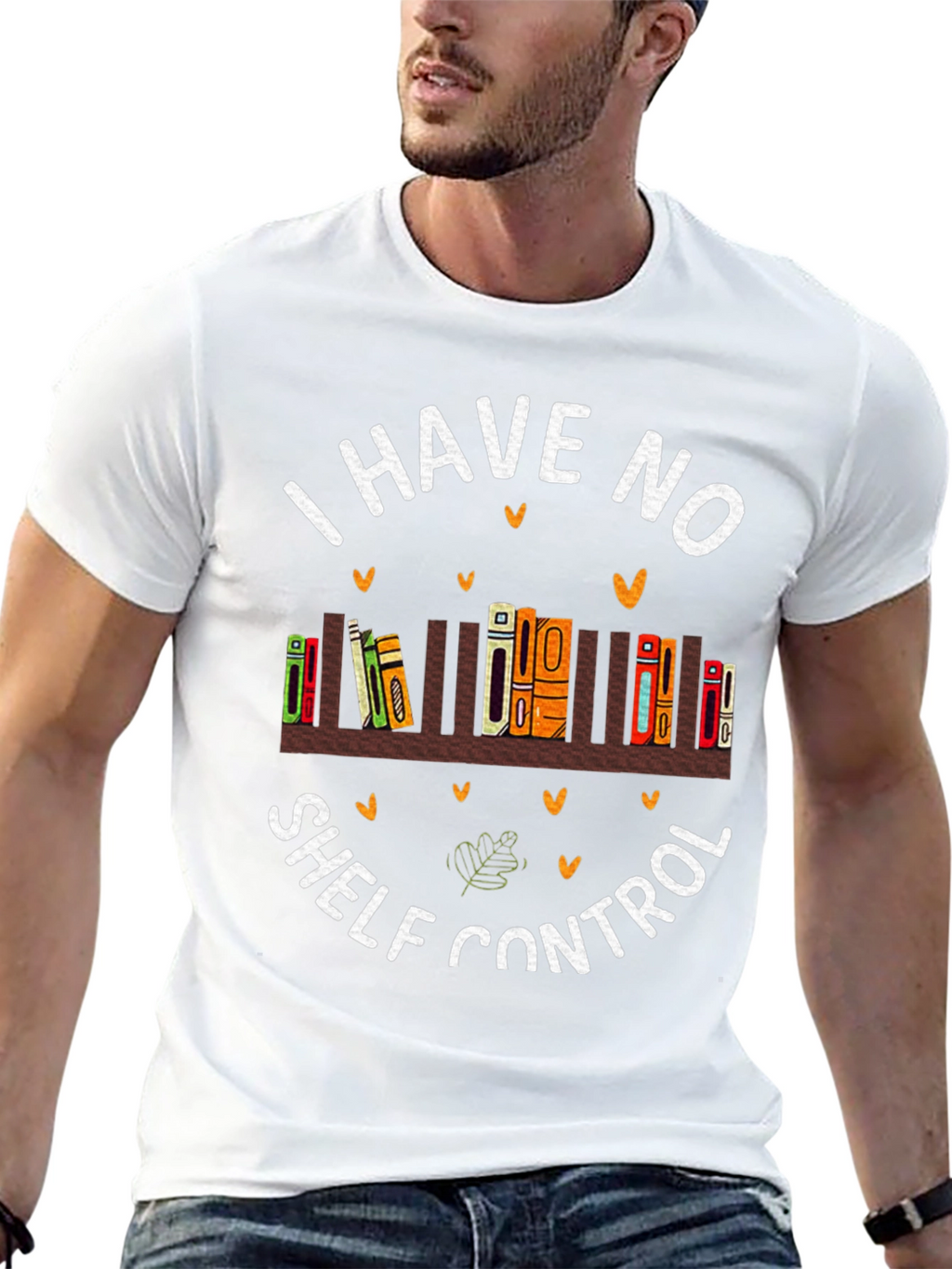 I Have No Shelf Control Book Lover T-Shirt