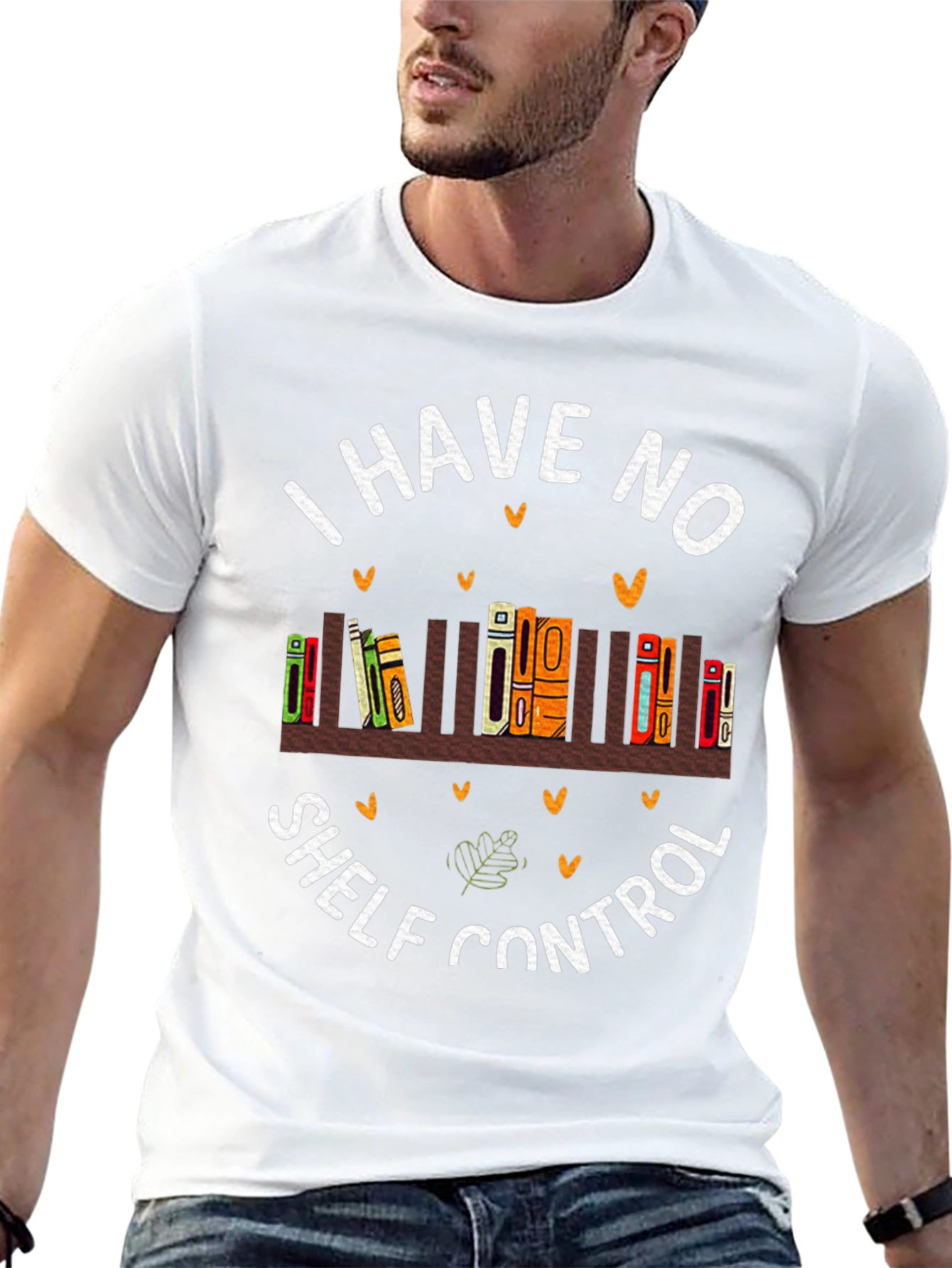 I Have No Shelf Control Book Lover T-Shirt