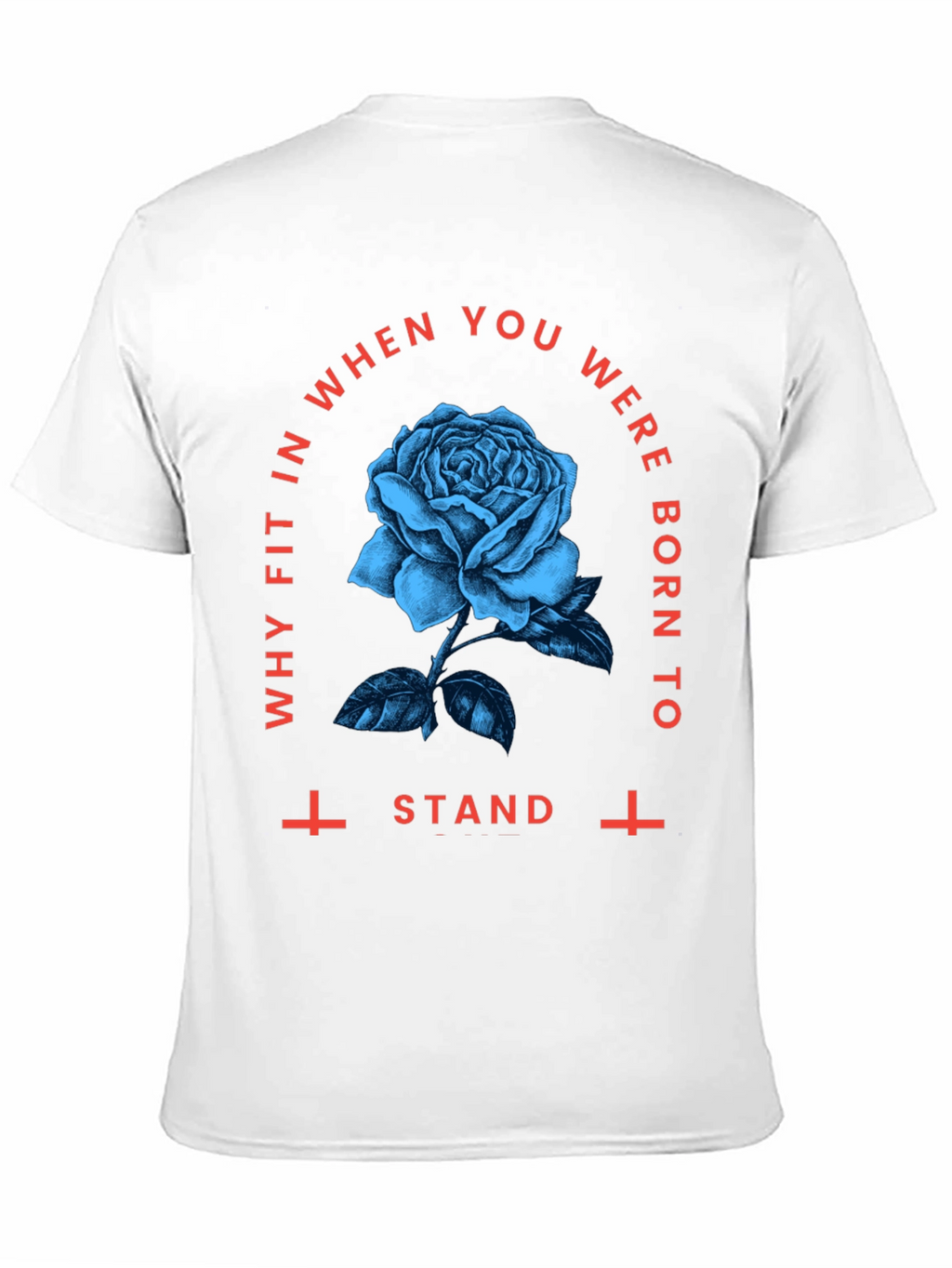 Gothic Rose Graphic Tee - Stand Out Style