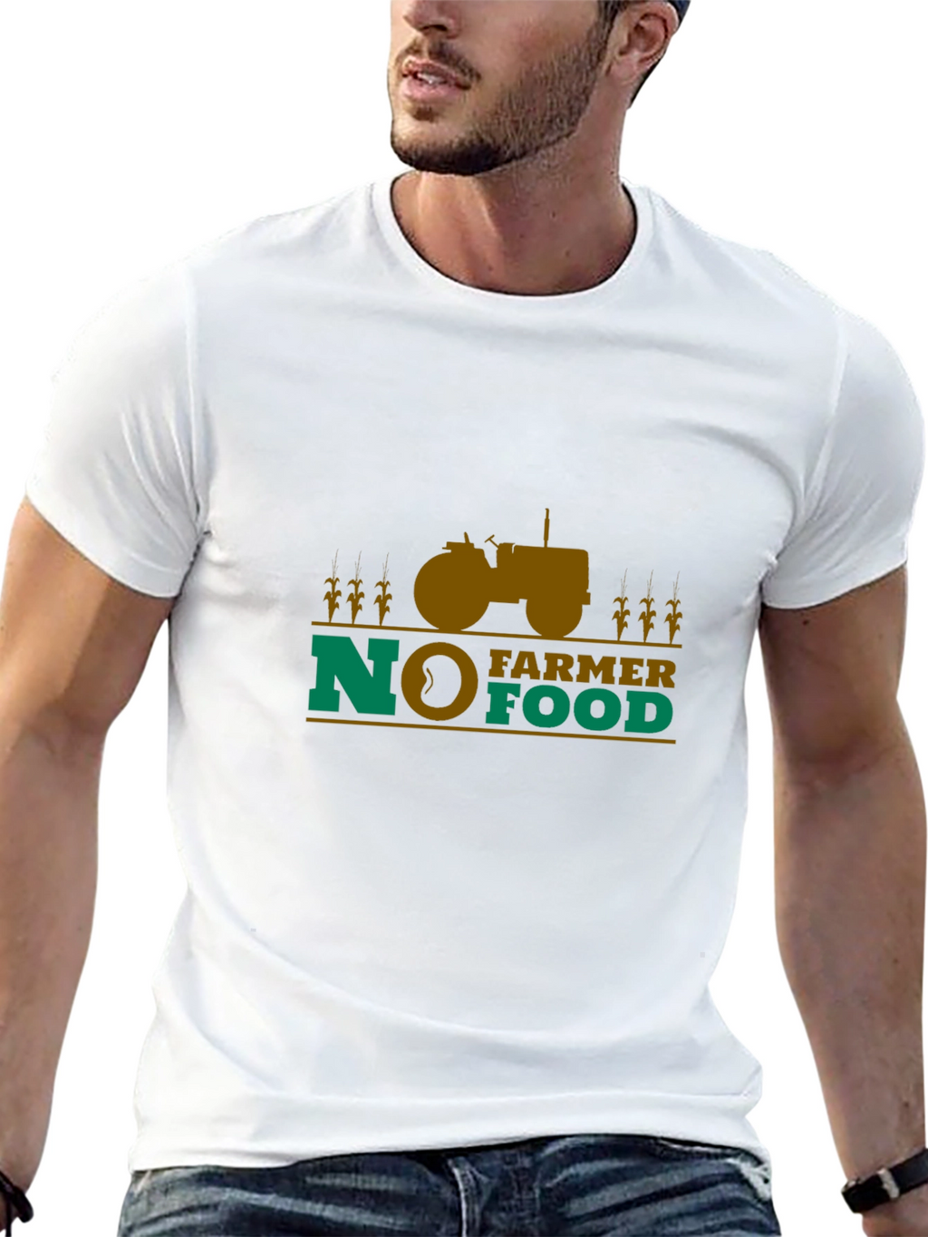 No Farmer No Food Graphic Tee