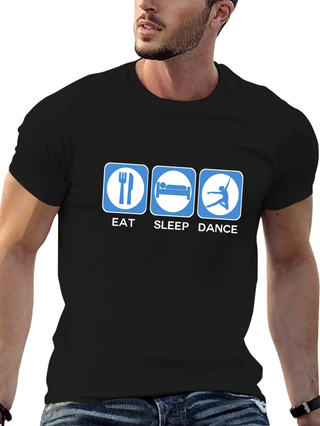 Eat Sleep Dance Graphic T-Shirt