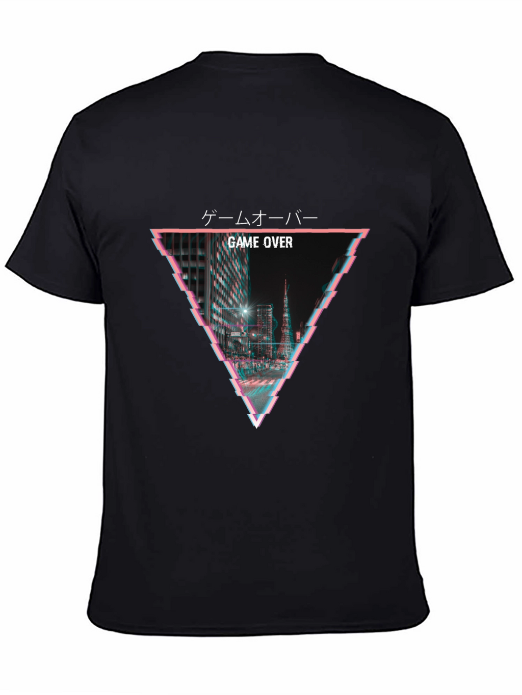 Game Over Retro T-Shirt - Tokyo Glitch Design