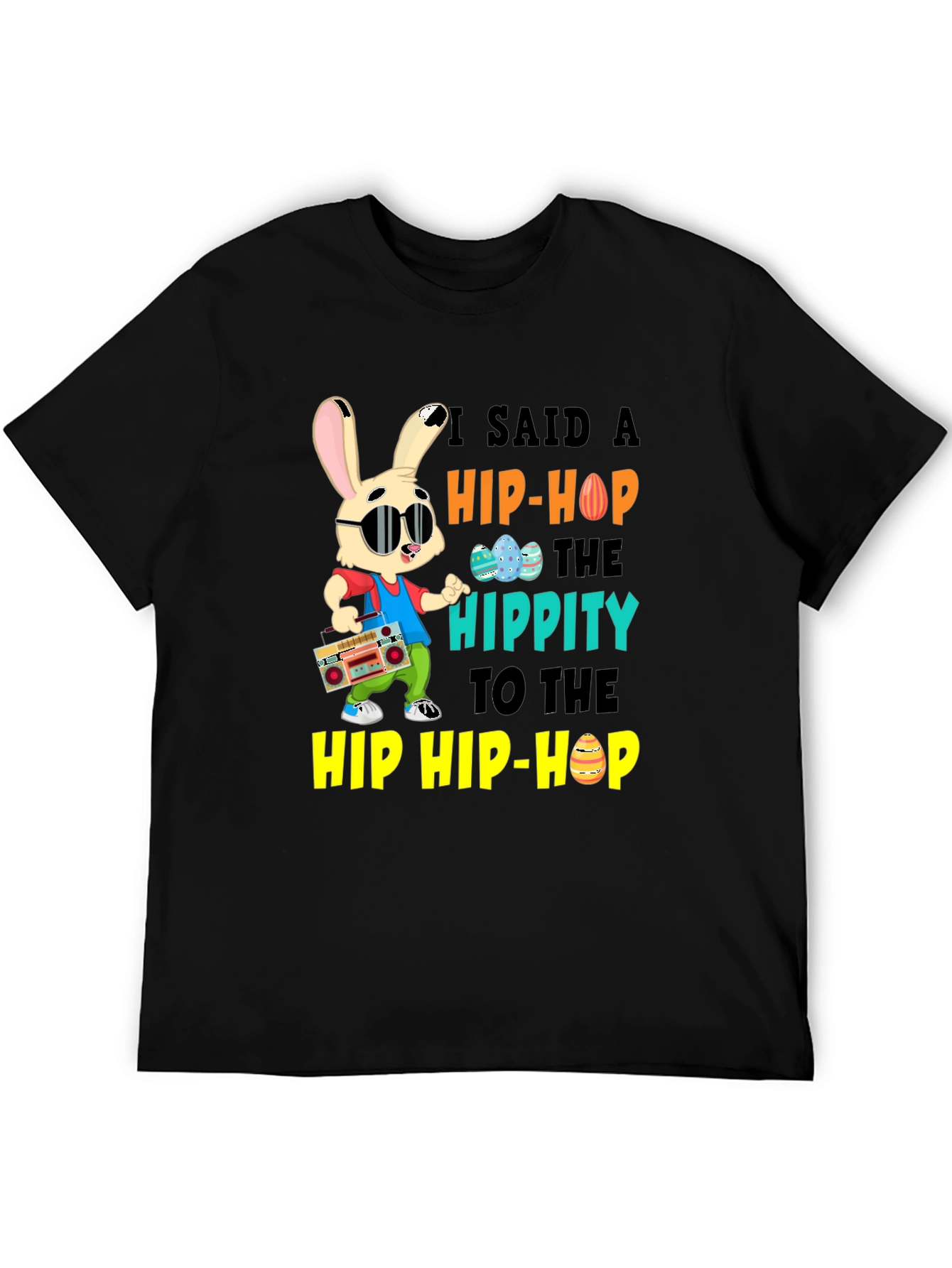 Hip Hop Easter Bunny Graphic Tee