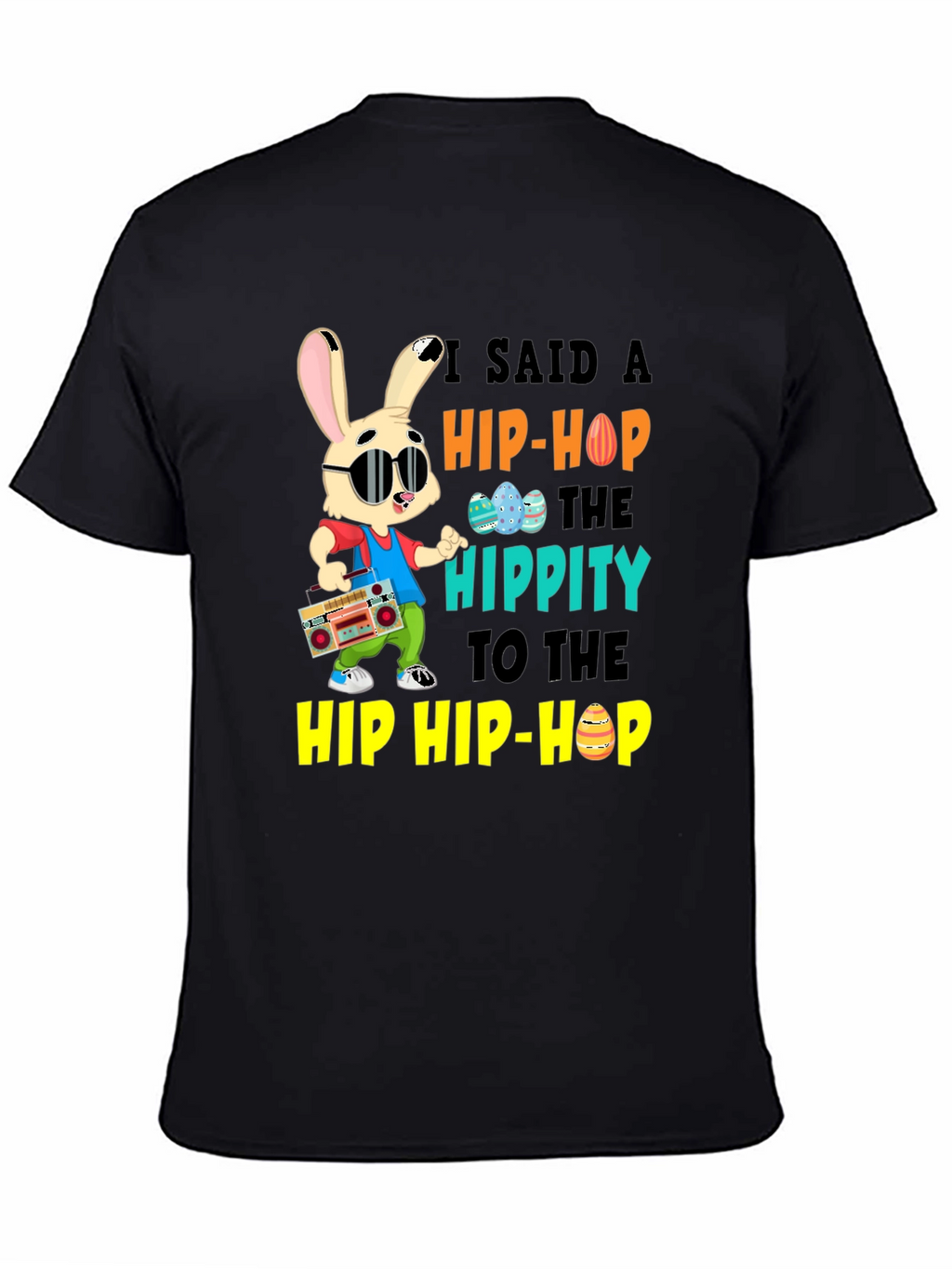 Hip Hop Easter Bunny Graphic Tee