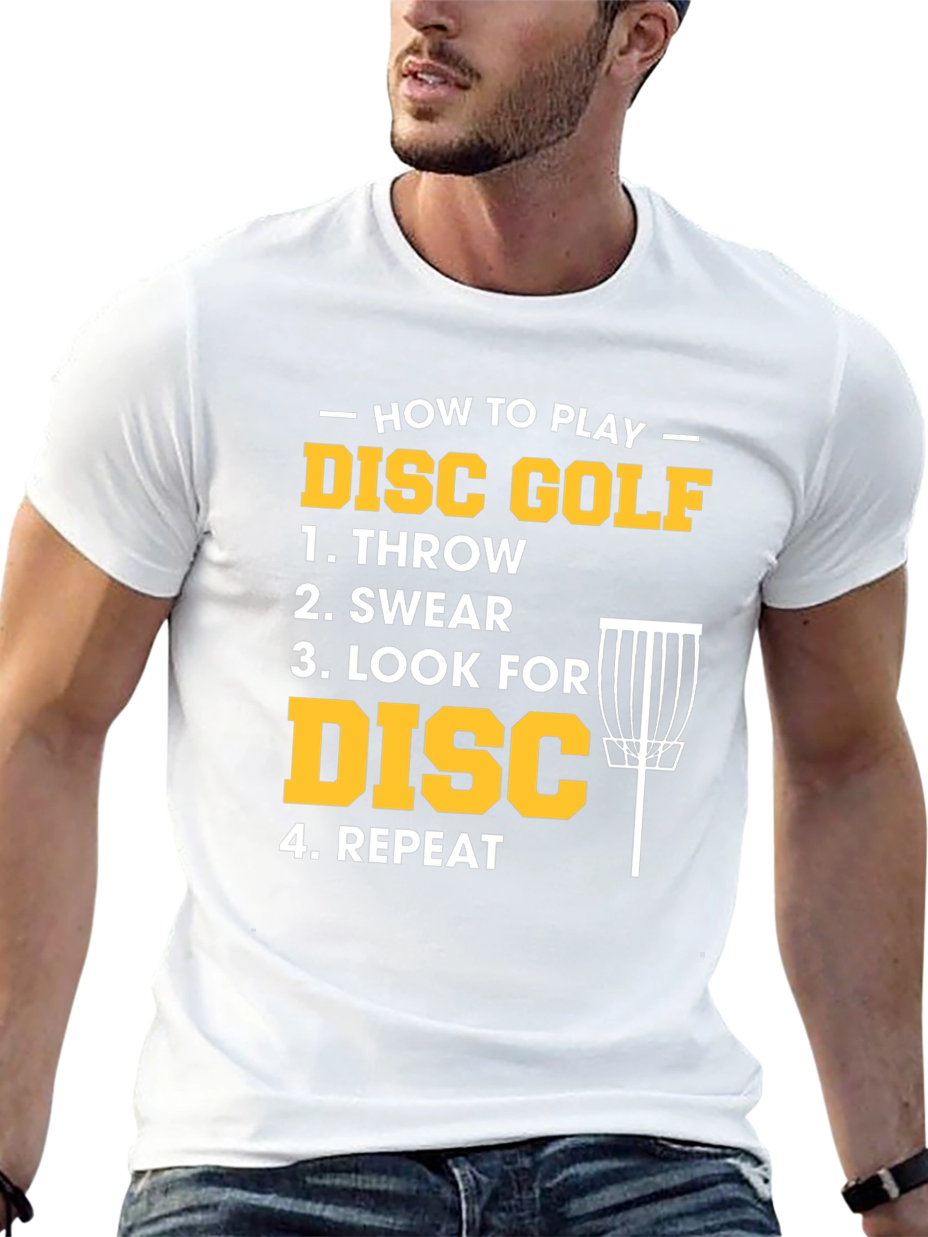 Disc Golf T-Shirt: How to Play Funny Tee